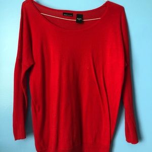Red sweater
